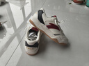 安踏波浪4新年板鞋男女板鞋情侶鞋新年紅鞋時(shí)尚百搭防滑潮流休閑板鞋 象牙白/基礎黑/朱赤紅 41 （男8碼） 曬單實(shí)拍圖