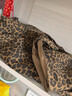南木熊包包女帆布雙面包豹紋托特包新款大容量慵懶風(fēng)單肩通勤斜挎包新年 豹紋雙面 曬單實(shí)拍圖
