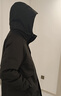 鴨鴨歐豪同款羽絨服男女中長(cháng)款2025冬季新款防寒工裝派克保暖外套厚YX 黑色 2XL 185/100A(XXL) 曬單實(shí)拍圖
