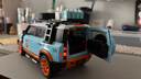 黑曼巴1:18衛士110海灣石油越野車(chē)模型男女兒童玩具合金車(chē)模收藏禮物 曬單實(shí)拍圖
