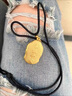 老凰祥如來(lái)佛頭吊墜金包銀掛墜純實(shí)心觀(guān)音本命佛頭男女款項首飾 佛頭吊墜+金珠黑繩 曬單實(shí)拍圖