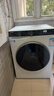 海爾（Haier）滾筒洗衣機10KG 25年新品全自動(dòng)直驅 超薄嵌入 精華洗+智投+1.12高洗凈比 一級變頻XQG100-BD38A1W 曬單實(shí)拍圖
