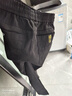 啄木鳥(niǎo)【2條】牛仔褲男秋冬季潮流時(shí)尚微彈修身直筒休閑運動(dòng)松緊長(cháng)褲子 130黑色+139灰色 31 【（2尺4）體重125-140斤】 曬單實(shí)拍圖