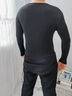 莫代爾【37℃恒溫肌底衣】超薄保暖內衣男冬季套裝發(fā)熱無(wú)痕秋衣褲熱能衣 【經(jīng)典黑套裝】上衣+褲子 【0感穿著(zhù) 37℃恒溫】 均碼 加 （150-200斤） 曬單實(shí)拍圖