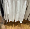優(yōu)衣庫男裝女裝柔軟圓領(lǐng)T恤/休閑長(cháng)袖上衣25秋冬新款479783 00 白色 L /175/100A 曬單實(shí)拍圖