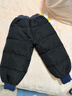 齊齊熊【仿牛仔羽絨褲】齊齊熊兒童羽絨褲男童冬季外穿女童寶寶保暖褲子 曬單實(shí)拍圖