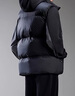 卡賓（CABBEEN）【三防面料】卡賓立領(lǐng)保暖羽絨馬甲男裝2025冬季新款加絨內膽外套 煤黑色01 L /175/50 曬單實(shí)拍圖