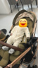 ANGI BABY嬰兒車(chē)高景觀(guān)嬰兒推車(chē)可坐可躺新生兒避震輕便折疊雙向寶寶手推車(chē) 綠野仙蹤【四輪橡膠+加厚棉墊】 輕便折疊高景觀(guān)減震雙向嬰兒推車(chē) 曬單實(shí)拍圖