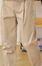 哈吉斯（HAZZYS）品牌童裝男童長(cháng)褲秋新品彈力柔軟舒適休閑簡(jiǎn)約百搭梭織長(cháng)褲 燕麥卡其 165 曬單實(shí)拍圖