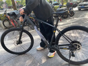 佳沃JAVA硬尾桶軸山地車(chē)鋁合金減震12速單車(chē)油壓碟剎自行賽車(chē)晨光ALBA 消光黑 【17英寸】建議身高165-178cm 【方孔牙盤(pán)】-單盤(pán)12速 曬單實(shí)拍圖