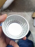 OEMG高端空氣炸鍋錫紙碗鋁箔盒可重復使用家用烤箱烘焙模具布丁杯 混色30只--奶牛/金色/淺藍各10只 曬單實(shí)拍圖
