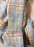 黃藍格子襯衫外套女薄款2025新款小個(gè)子美式小眾長(cháng)袖春秋穿搭上衣 黃藍色格子【優(yōu)質(zhì)版】 XL 曬單實(shí)拍圖