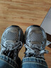駱駝（CAMEL）【迪麗熱巴同款】銀月2代老爹鞋 L25A283148R 灰/銀/黑(加絨) 40 曬單實(shí)拍圖