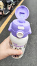 304不銹鋼保溫杯雙飲彈跳學(xué)生卡通可愛(ài)水杯子時(shí)尚拎拎水壺 紫色布啦啦-500ml 曬單實(shí)拍圖
