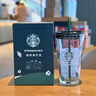 星巴克杯子隨享桌面玻璃杯吸管杯雙飲口咖啡杯水杯 隨享玻璃杯450ml 曬單實(shí)拍圖