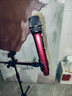 MICGRS麥克風(fēng)話(huà)筒支架落地 舞臺直播家用k歌學(xué)校錄音k歌伸縮升降三腳架開(kāi)會(huì )演講金屬咪架配兩個(gè)通用咪夾 雙咪夾 曬單實(shí)拍圖