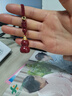 普陀山朱砂葫蘆小吊墜可打開(kāi)裝朱砂福祿項鏈鑰匙扣男女創(chuàng  )意禮物 鑰匙扣款-紅繩(含朱砂粉) 曬單實(shí)拍圖