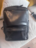 Walker Shop【2026年新款】雙肩包男時(shí)尚簡(jiǎn)約背包黑色優(yōu)質(zhì)牛皮書(shū)包電腦包 雅致黑 45*30*16cm 精選牛皮-禮盒包裝 曬單實(shí)拍圖