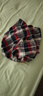 JEEP SPIRIT圍脖女脖套秋冬防風(fēng)騎行戶(hù)外套頭兩用多功能保暖時(shí)尚格子圍巾男 深綠條紋 均碼 曬單實(shí)拍圖