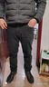 秋冬季加絨加厚牛仔褲男款修身直筒2025新款男褲耐磨勞保休閑長(cháng)褲 黑色 常規 28 (建議90-100斤) 曬單實(shí)拍圖