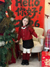 LUSON小O寶童裝女寶寶新年紅色毛衣開(kāi)衫套裝2026冬嬰兒童千金過(guò)年外套 曬單實(shí)拍圖