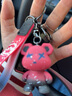 豐田致炫x鑰匙套致享威馳fs22款豪華版plus志炫l女汽車(chē)專(zhuān)用殼vios 豐田M款-2鍵(黑色)+紅色暴力熊 曬單實(shí)拍圖