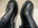 天美意短靴商場(chǎng)同款女靴英倫女切爾西靴2025冬新款 黑色（絨里） 39 曬單實(shí)拍圖