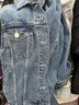 蓋璞女裝2025秋季新款美式經(jīng)典水洗牛仔外套休閑夾克美版753588 曬單實(shí)拍圖