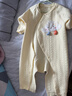babylove嬰兒連體衣秋冬純棉可愛(ài)寶寶哈衣爬服新生兒夾棉保暖衣服秋冬裝 曬單實(shí)拍圖