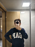 GAP男女裝2025秋季新款字母logo抓絨圓領(lǐng)衛衣合身上衣美版 海軍藍 M 美碼 L亞洲碼180/96A 曬單實(shí)拍圖