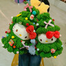 OSKVhello kitty圣誕樹(shù)玩偶掛件凱蒂貓毛絨公仔擺件娃娃圣誕節禮物 hello kitty圣誕樹(shù)玩偶 曬單實(shí)拍圖