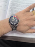 上海（SHANGHAI）男士手表男 神龍賜福男表 自動(dòng)機械潛水表 200米防水國產(chǎn)夜光3095 黑盤(pán)銀殼機械潛水表 【可樂(lè )陶瓷圈】 曬單實(shí)拍圖
