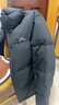 卡帕（Kappa）夏之光同款運動(dòng)羽絨服男冬季簡(jiǎn)約基礎款女立領(lǐng)保暖K0FZ2YY09D黑XL 曬單實(shí)拍圖