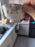 NINE CRANES景德鎮飯碗家用可微波爐新中式輕奢高顏值陶瓷4.5英寸飯碗10個(gè) 曬單實(shí)拍圖