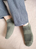 薩拉維夫（SLLAVIF）棉質(zhì)短襪男秋冬款加厚加絨吸汗防臭親膚不勒腳毛巾底短筒2025新款 2白2卡其2淺灰1黑色 7雙 均碼 38-44 曬單實(shí)拍圖