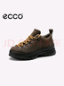 愛(ài)步（ECCO）休閑皮鞋 男士休閑運動(dòng)鞋厚底系帶男鞋 蹤跡550614 HL 棕褐色55061405559 39 曬單實(shí)拍圖