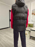 秋冬季羽絨棉馬甲男士加厚保暖背心無(wú)袖坎肩馬夾連帽大碼外套女潮 AD8915黑色馬甲 3XL （建議140-160斤） 曬單實(shí)拍圖