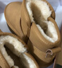 駱駝（CAMEL）雪地靴女簡(jiǎn)約厚底棉鞋百搭加絨加厚保暖靴 L24W275721 杏色 40  曬單實(shí)拍圖