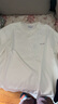 GXG男裝寬松圓領(lǐng)長(cháng)袖T恤男士 24秋季新品 白色 185/XXL 曬單實(shí)拍圖