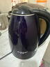半球半球電熱水壺保溫家用大容量燒水壺自動(dòng)斷電食品不銹鋼熱水壺保溫電熱水壺電熱壺燒水電熱水壺保溫 2L 紫色加厚304鋼蓋2L 曬單實(shí)拍圖