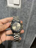 駿鈺（JUNYU）瑞士品牌男士手表耐磨防水夜光全自動(dòng)機械表日歷手表男機械表 SY款-JY9028銀黑鋼帶 曬單實(shí)拍圖