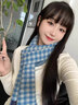 茯見(jiàn)藍色小格子2026新款高級感圍巾女冬季英倫學(xué)生韓系毛線(xiàn)針織圍脖 藍色小格子圍巾 曬單實(shí)拍圖