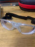 SFL進(jìn)口運動(dòng)近視眼鏡籃球護目鏡專(zhuān)業(yè)防脫落防爆防霧防彈足球跑步專(zhuān)用 透明【太空防彈鏡片】 進(jìn)口 不近視無(wú)度數 曬單實(shí)拍圖