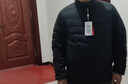 坦博爾輕薄羽絨服男短款立領(lǐng)秋冬大碼加肥男士外套TA5330223B 黑色180 曬單實(shí)拍圖