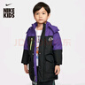 耐克幼童三防羽絨服夾克冬季男童工裝寬松保暖防潑水NIKE IQ9941 010黑 110 S 曬單實(shí)拍圖