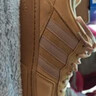adidas「面包鞋」COURTIC經(jīng)典運動(dòng)板鞋男女阿迪達斯官方三葉草 芥末黃   40.5 曬單實(shí)拍圖