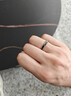 水云淼孤星戒指男生小眾設計自律單身尾戒指環(huán)高級感生日實(shí)用禮物送男友 自律孤星戒指 曬單實(shí)拍圖
