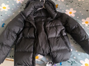 英爵倫（Enjeolon）【極寒5.0】高充絨羽絨服男士冬季大朵90白鴨絨子連帽面包服外套 黑色 XL 曬單實(shí)拍圖