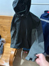 佐丹奴防風(fēng)夾克男春季新款拼色分割男士寬松連帽風(fēng)衣外套01075078 曬單實(shí)拍圖