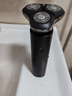 TweetyBird意大利品牌新款電動(dòng)剃須刀旋轉式數顯進(jìn)口刀頭送男士爸爸男朋友老公生日情人節禮物全身水洗刮胡刀 暗夜黑【多功能丨液晶數顯】 曬單實(shí)拍圖